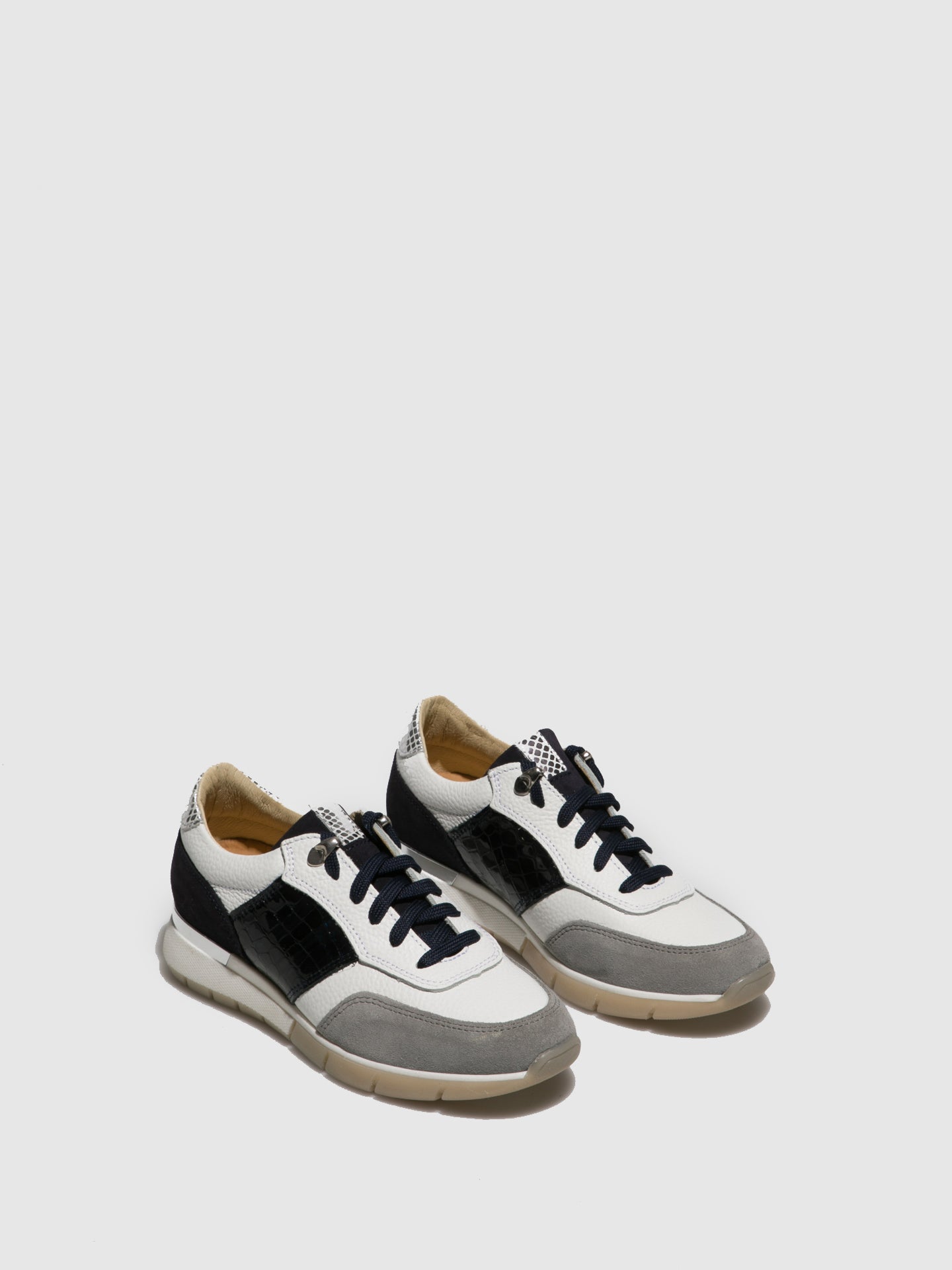 Foreva Ténis com Atacadores em Azul Branco